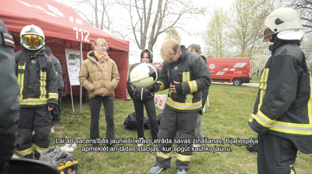 Jaunieši pirmās palīdzības sacensībās Talsu novadā