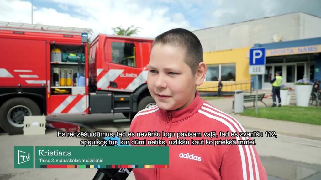 Talsos aizvadītas mācības ugunsdzēsējiem glābējiem